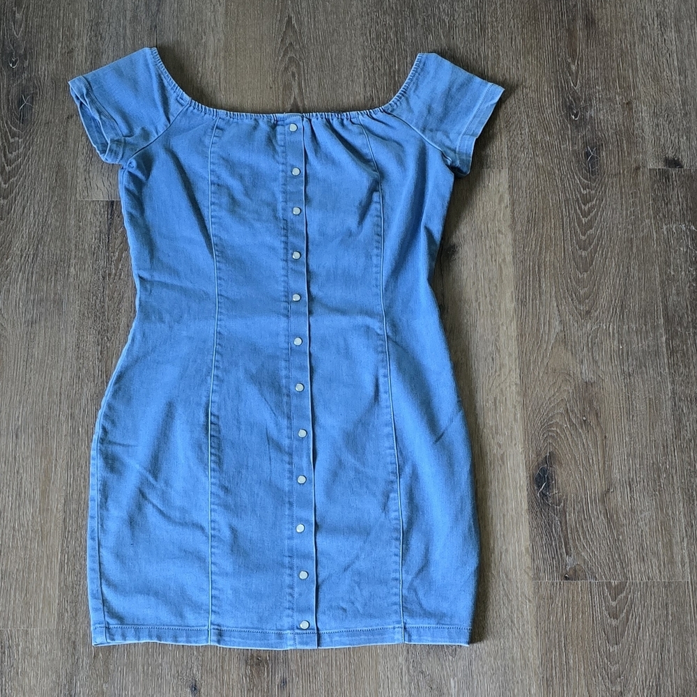 Blue Denim Dress